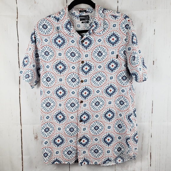 O'Neill Other - O'Neill Abro-Geo Short Sleeve Sz M White EUC